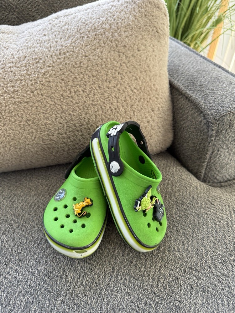 Crocs X Star Wars Slip On Sandals Little Kids Size C 8 Shoes