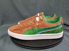 Puma Suede Minecraft (GS) Brown Green Size 6.5 NEW NO BOX