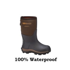 Dryshod Children’s Size 11 Haymaker Kid’s Boot Hard Working Farm Boot HAY-KD-BR