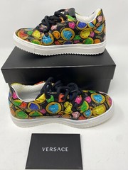 Versace Medusa Amplified Designer Sneakers Shoes Kids Children Size 13 (30) $450