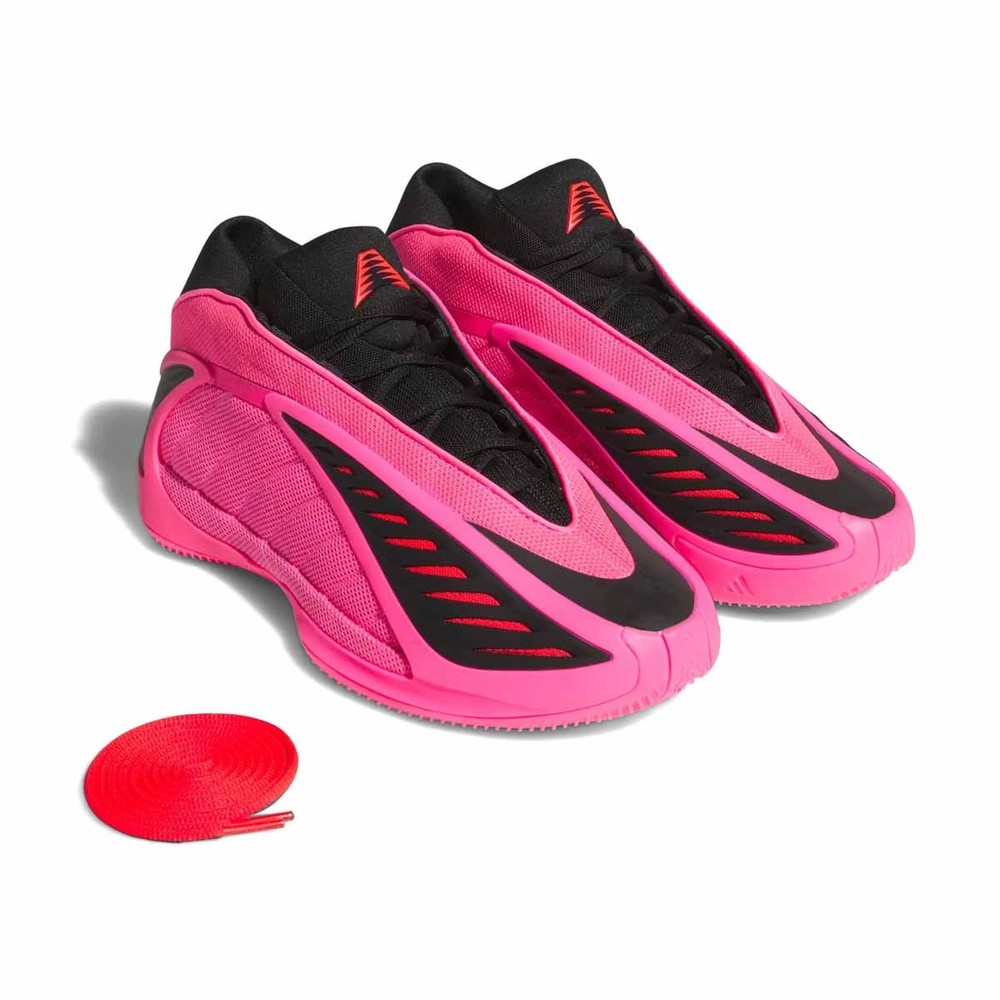 Adidas Anthony Edwards 2_Lucid Pink/Core Black/Lucid Red KJ2363
