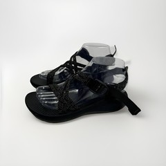 Chaco ZX/2 Hiking Strappy Ecotread Sandals J180152 Kids Juniors Size 5 Black