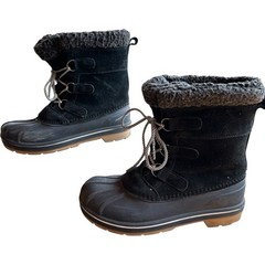 Cat Jack Snow Winter Duck Boots Kids SZ 6 Thermolite Insulated Waterproof Lined