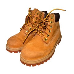 Timberland 6-Inch Premium Boots Little Kid 11 Pre-Owned Wheat Waterproof Leather