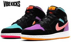 Air Jordan 1 Mid GS ‚Candy‘ 554725-083 Kids New