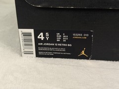 🔥 NIKE AIR JORDAN 12 RETRO (BG) THE MASTER SZ 4.5Y -WOMENS SZ 6 – 153265-013