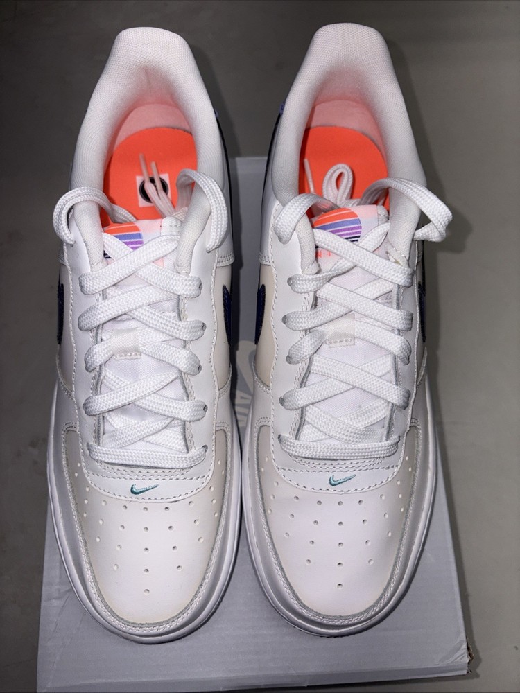 Nike Air Force 1 Low Grade School Dc8188-100 Size 7Y