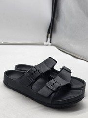 Birkenstock Shoes Youth Size C12 Black Arizona EVA Two Strap Slip On Sandals