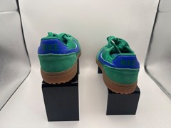 Nike Kids‘ Grade School Field General Shoes in Green/Navy, size 5