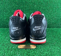 Air Jordan 4 Retro Bred Reimagine B-GRADE Shoe FQ8213-006 GS Sz 6.5Y / WMNS Sz 8