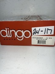 New Children’s Black Dingo Cowboy Boots With Fringe. 11.5 11 1/2 D. 24-117