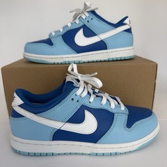 Nike Dunk Low GS „Worn Blue“ DV2635-400 Size 2.5Y Light Blue Royal White