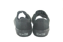 CONVERSE CHUCK TAYLOR ALL STAR 314786F BLACK MONO CANVAS SHOE KIDS (PS) CASUAL
