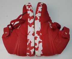 FILA Little Kid’s Red & White High Top Lace Up Sneakers Size US 11.5