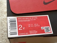 Kids Kith x Nike Air Max 95 Knicks PS IO4642-001 Brand New US 2Y UK 1.5 33.5