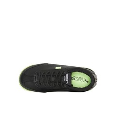 PUMA Mapf1 Roma Via Perforated Lace Up Toddler Boys Black Sneakers Casual Shoes