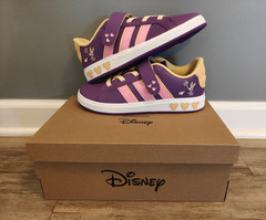 adidas Grand Court Minnie EL K Disney Minnie Mouse Kids Sneaker US 3 JS2347