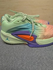 Nike Jordan Luka 1 “Easter” Basketball Shoes Youth Size 4.5Y Mint Orange Purple