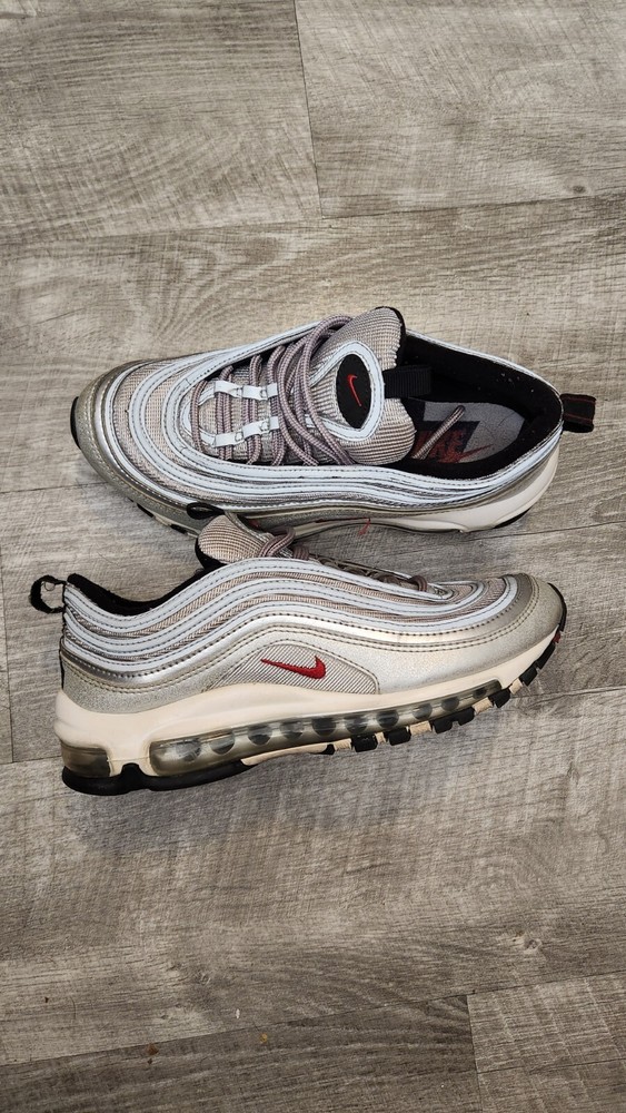 Nike SIZE 5 Youth Air Max 97 Silver Bullet 918890-001 Sneakers Shoes