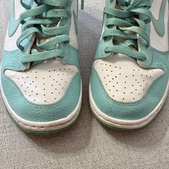 Nike Dunk High Island Mint Green 921797-300 Royal Sea Foam Teal GS Size 7Y
