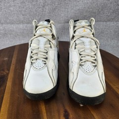 Jordan True Flight GS White Black Yellow Kids Basketball Shoes 343795-107 4.5Y