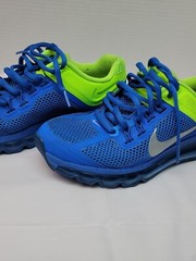 Nike Air Max+ 2013 Running Shoe Flash Lime (sprite) Sz 5.5Y 554886-403 C9