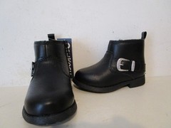 OshKosh B’gosh Dakota Western Side-Zip Toddler Unisex Boots Black Size 12