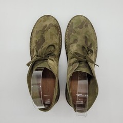 J.CREW CREWCUTS Macalaster Camo Suede Leather Boots for Kids #0347 – Size K6
