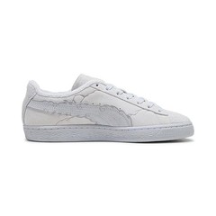 PUMA Junior One Piece Suede 3 Luffy Sneakers, Feather Gray-Platinum Gray, 6.5
