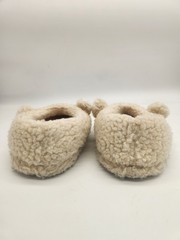 North Pole Trading Toddler Unisex Polar Bear Slip-on Slippers Size S/M, 8.5 Inch
