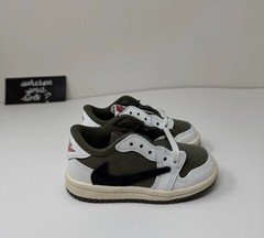 Jordan 1 One Retro Low OG Medium Olive sz 5C TD Toddler Travis Scott DO5441-200