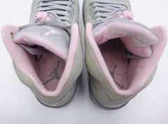 Size 4Y – Nike Air Jordan 5 Retro „Stealth“ Shy Pink 2006