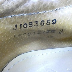 Dr Doc Martens 6442 Kids Leather Low Top Oxford Shoes Youth US 2 Navy Blue