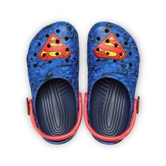 Crocs x DC Comics „Superman“ (Blue) Pre-School Kids Classic Clog Shoes 211132-90