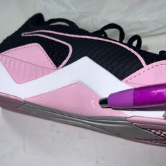Puma Unisex Kids Incite Sneaker Black Pink Yellow Sz 6C