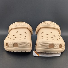 NWT/B, Crocs, Solid Shitake Tan~Unisex Big Kids-Size J6 Also Fits Women’s 7.5