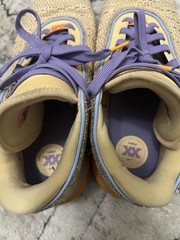 Nike LeBron Summer Vibes Celestial Gold Tan Sneakers Size 6.5Y