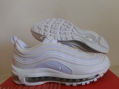 Nike Air Max 97 (GS) White-White-Metallic Silver Sz 7Y [921522-104]