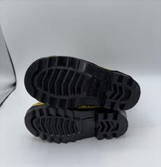 Monster Trucks Rubber Rain Snow Boots Youth 7 Boys Girls Black /Yellow NWT