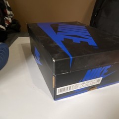 Nike Air Jordan 1 Retro High OG FD1437-042 Black Blue White High Top 7Y