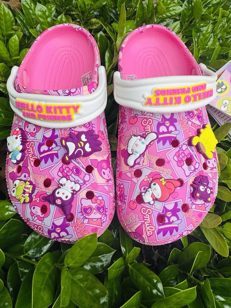 Crocs C-10 Child Hello Kitty And Friends NWT New With Tags 🏷️ Fast Shipping.