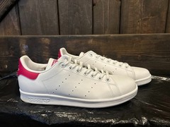 Adidas Stan Smith J Big Kid’s Shoes White-bold Pink B32703 – Size 7