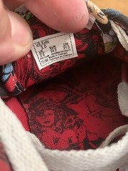 VANS X Marvel Comics Female Superheros Canvas Skate Shoe Unisex Kids Size 3