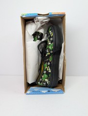 Vans Kids The Simpsons GLOW BART Skate Shoes Size 12.5 Skateboard Skeleton Atom