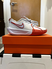 Nike Air Zoom G.T. Cut 3 Summit White/Picante Red (FD7033 101) Size 2Y GS