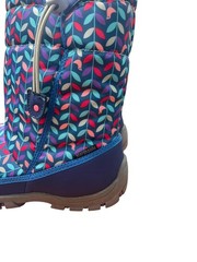 Northside Girls Celeste Snow Boot Navy/Purple Size 4
