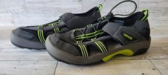 TEVA Kids OMNIUM Water Hiking Sandals US 5 UK 4 Shoes EU 35 Black Beach Pool