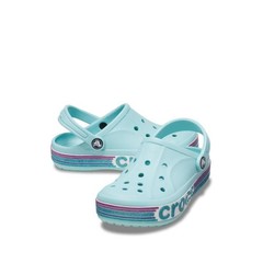 Crocs Bayaband Clog Rainbow Glitter Multi Color Sparkle Women Platform Shoes 209