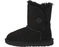 UGG Toddlers Bailey Button Ii Boots Black Size 6C