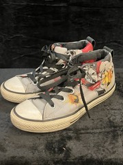 Converse All Star Hi Chuck Taylor Superman Edition, Junior Size 3 Pre-Owned